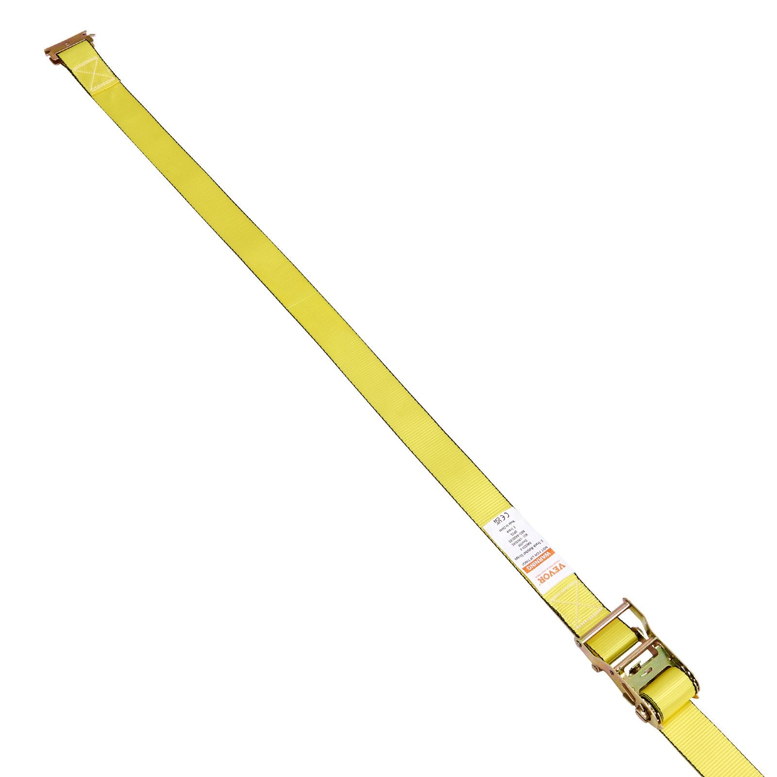 8-pack ratchet tie-down straps 4,400 lb break strength
