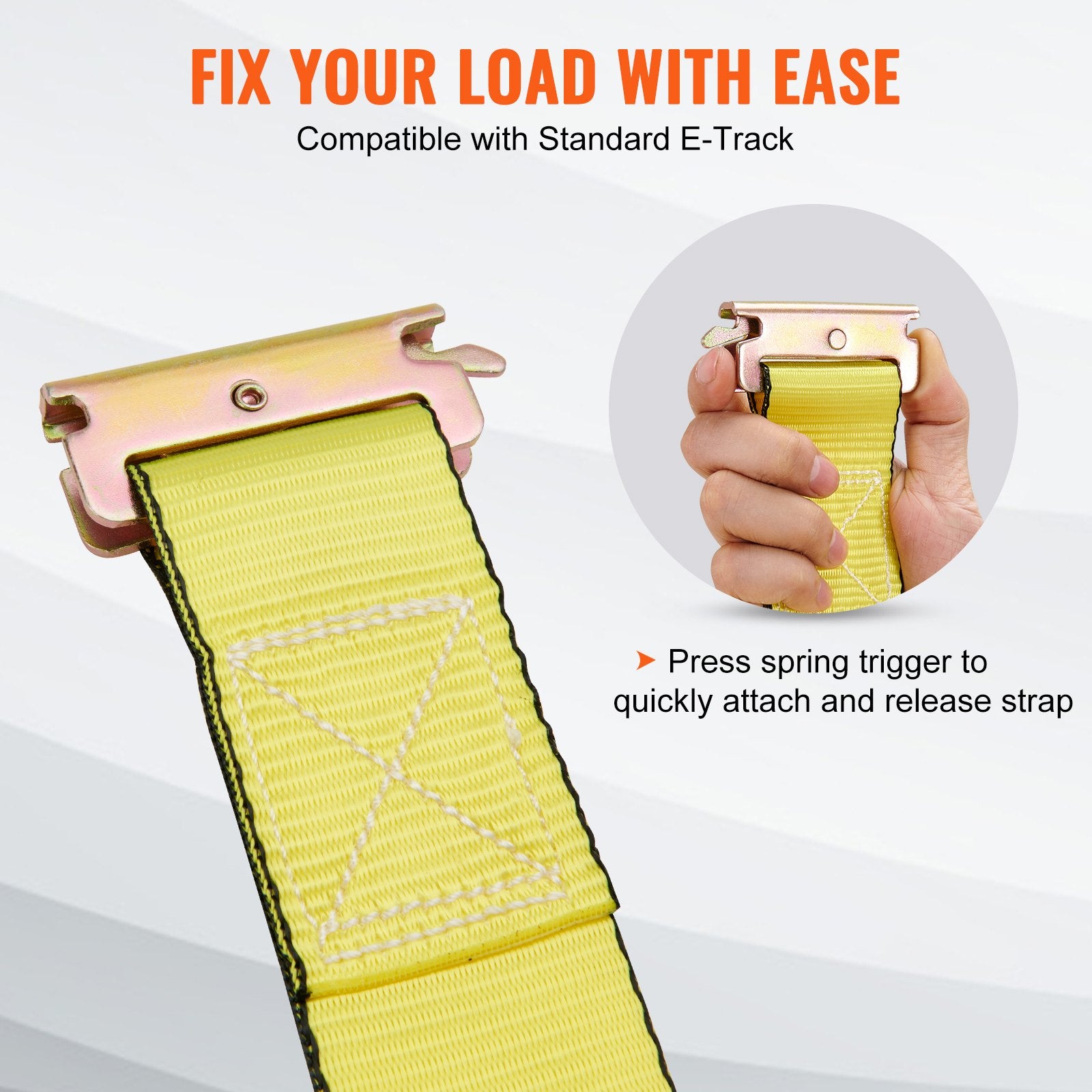 2 inch by 15 foot ratchet strap webbing