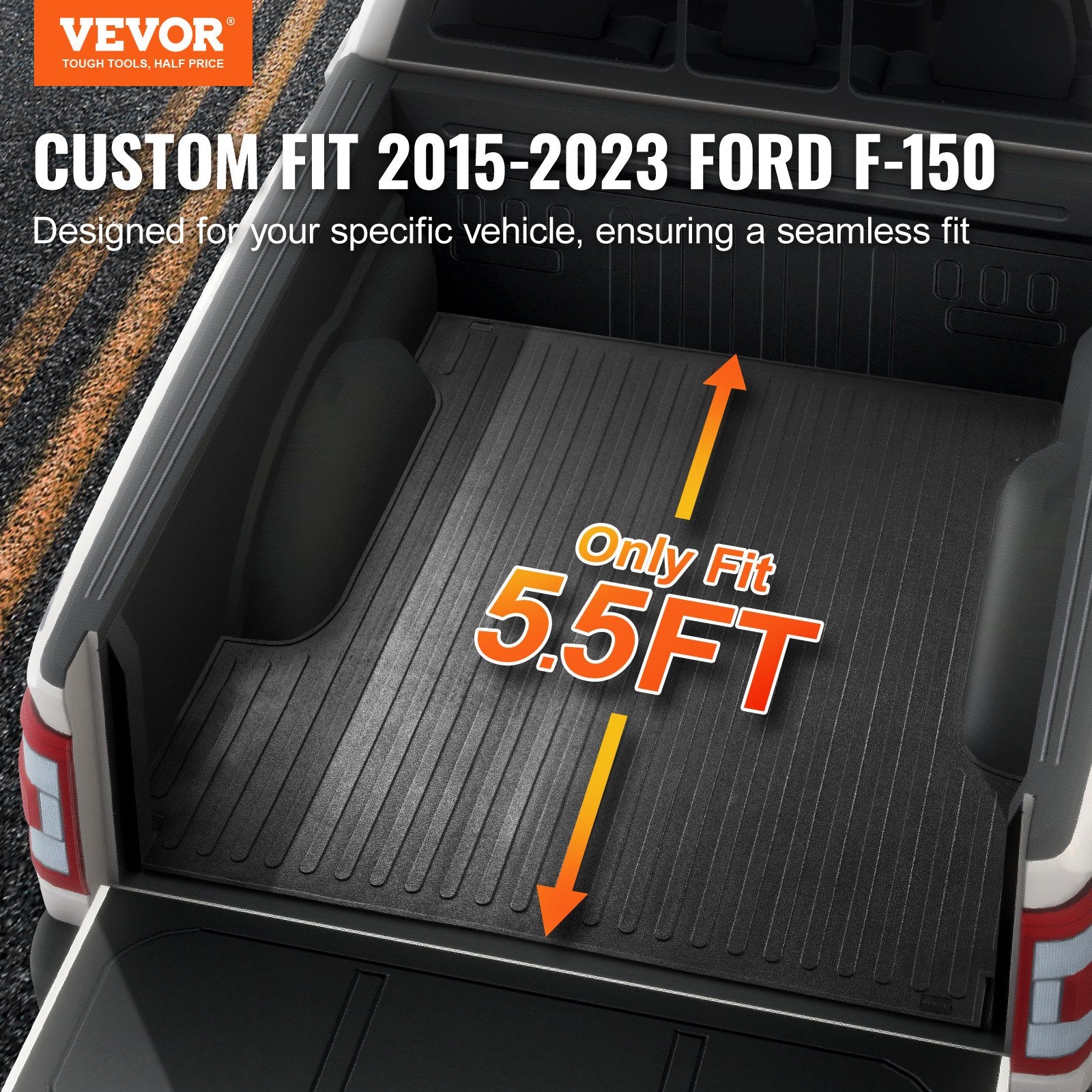 1/4 inch thick heavy duty truck bed liner