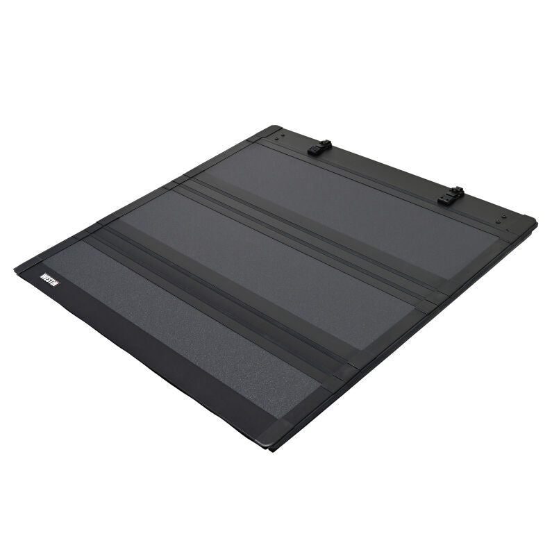 Hard Tri-Fold Tonneau Cover 3/4 driver view